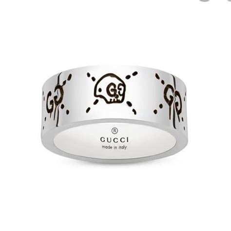 gucci bracelet skull|gucci ghost skull ring.